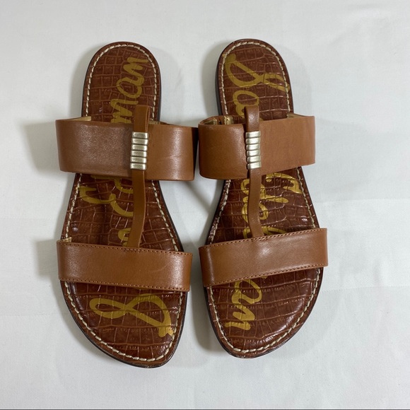 Sam Edelman Shoes - Sam Edelman Kira Leather Slip On Thong Sandals 10